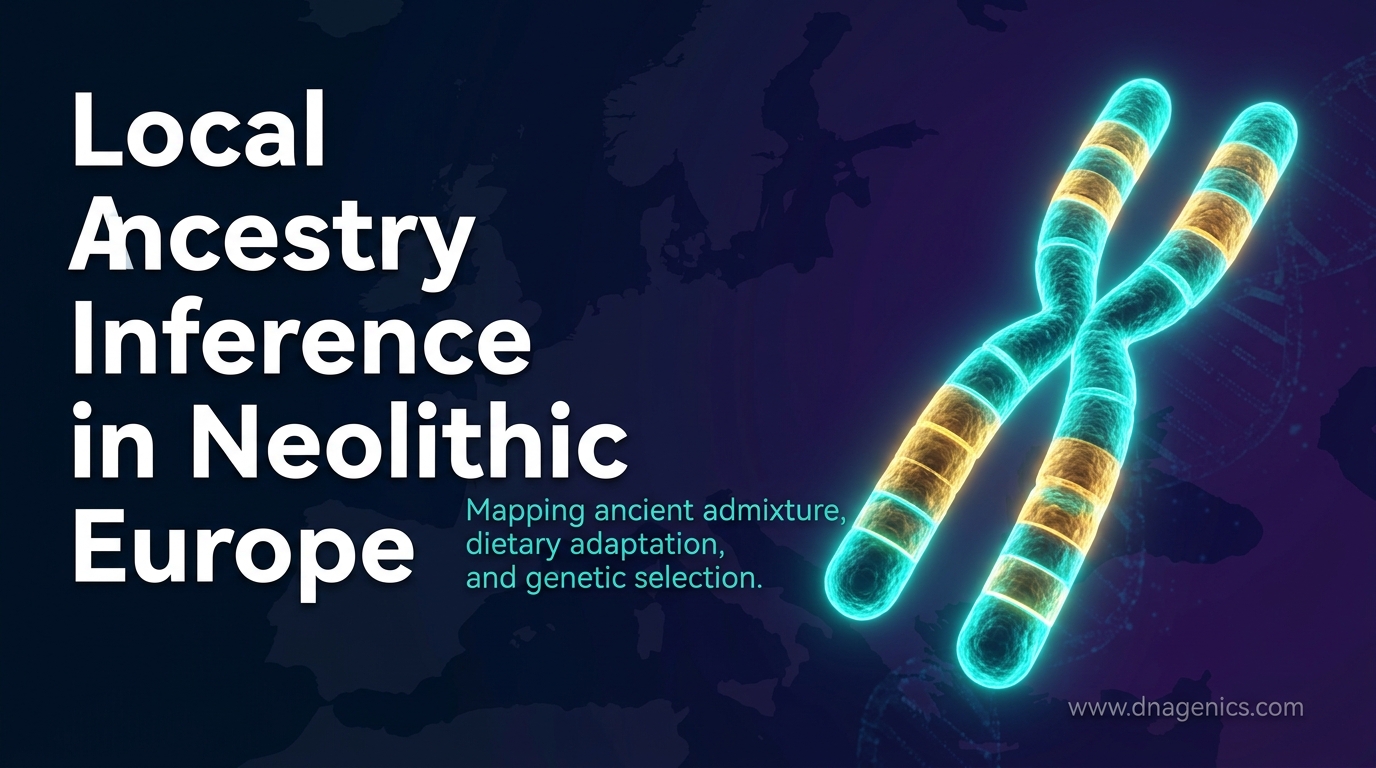 Illustration of Neolithic Europe genetics showing admixture between Anatolian farmers and Western hunter-gatherers