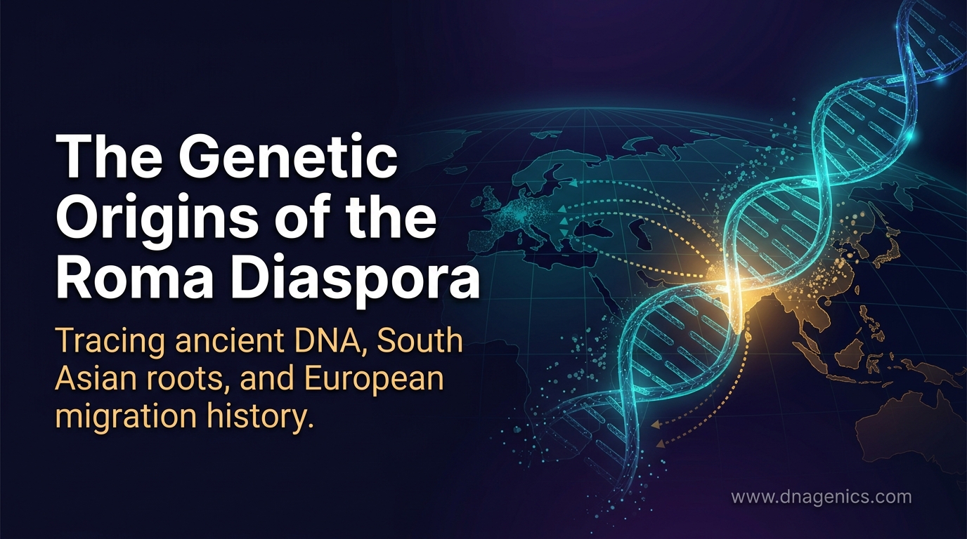 Cover image for The Genetic Origins of the Roma Diaspora