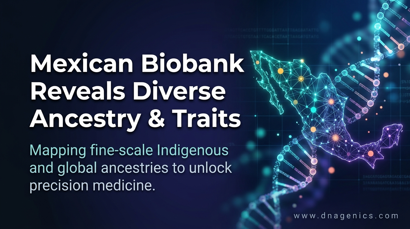 Map of Mexican Biobank ancestry and trait associations across regions