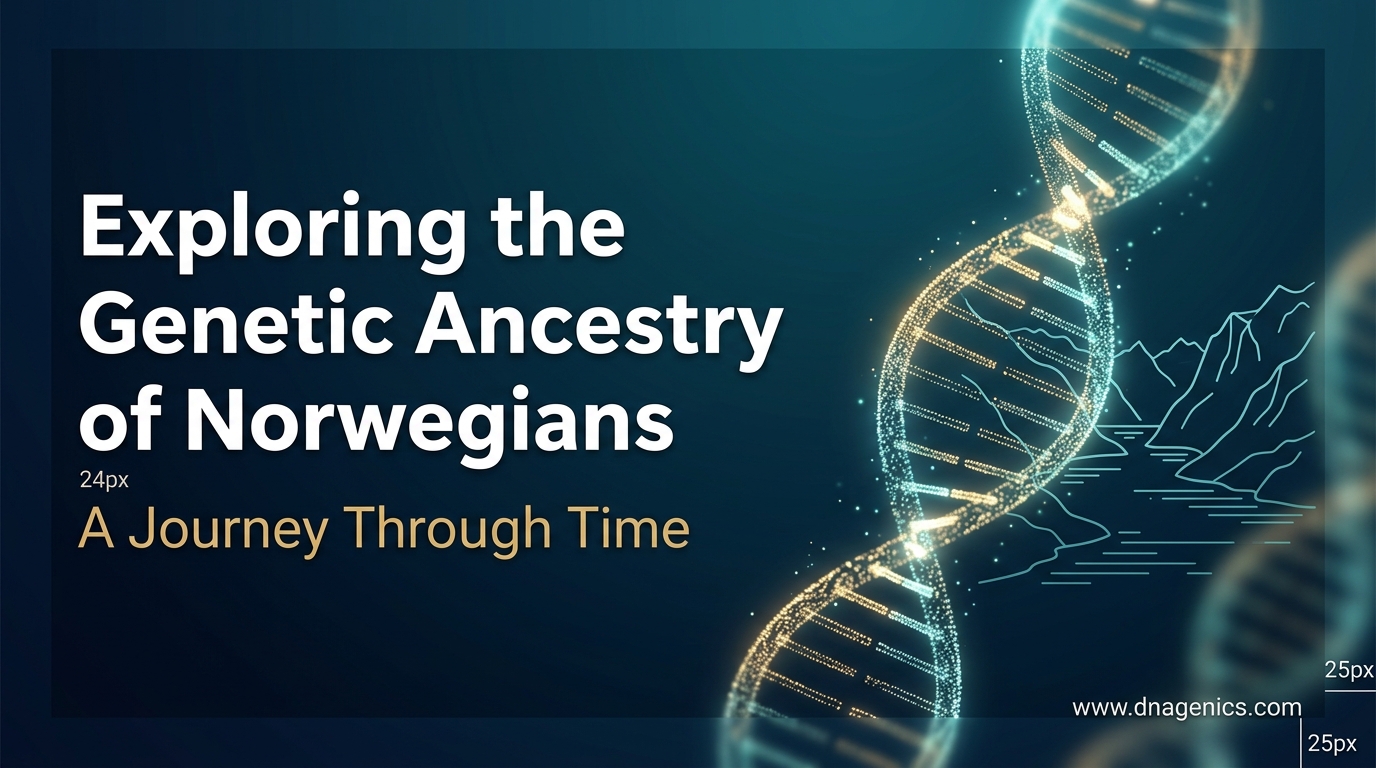 Cover image for Exploring the Genetic Ancestry of Norwegians: A Journey Through Time