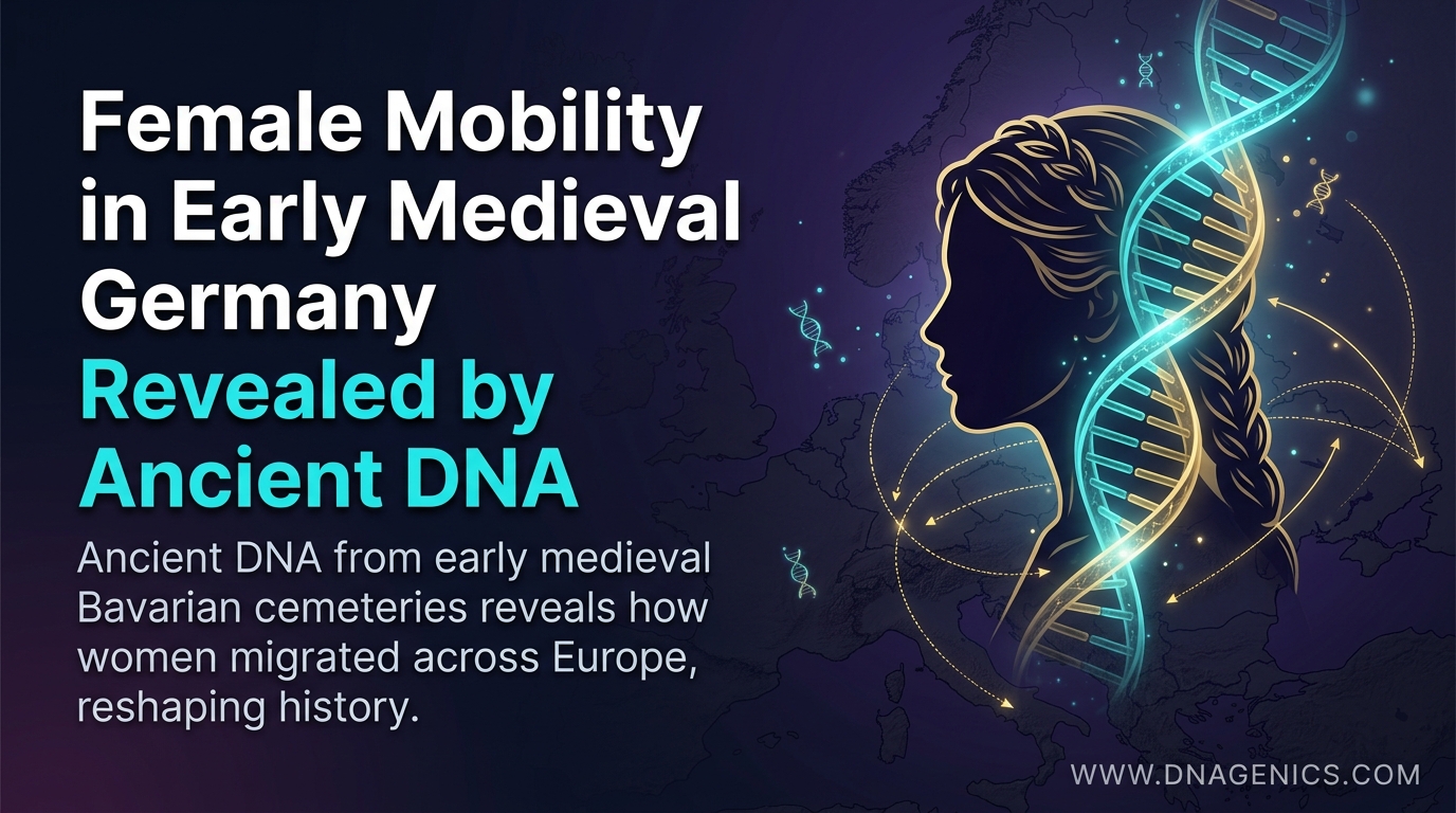 Ancient DNA analysis of early medieval Bavarian female burials with elongated skulls and migration patterns across Europe
