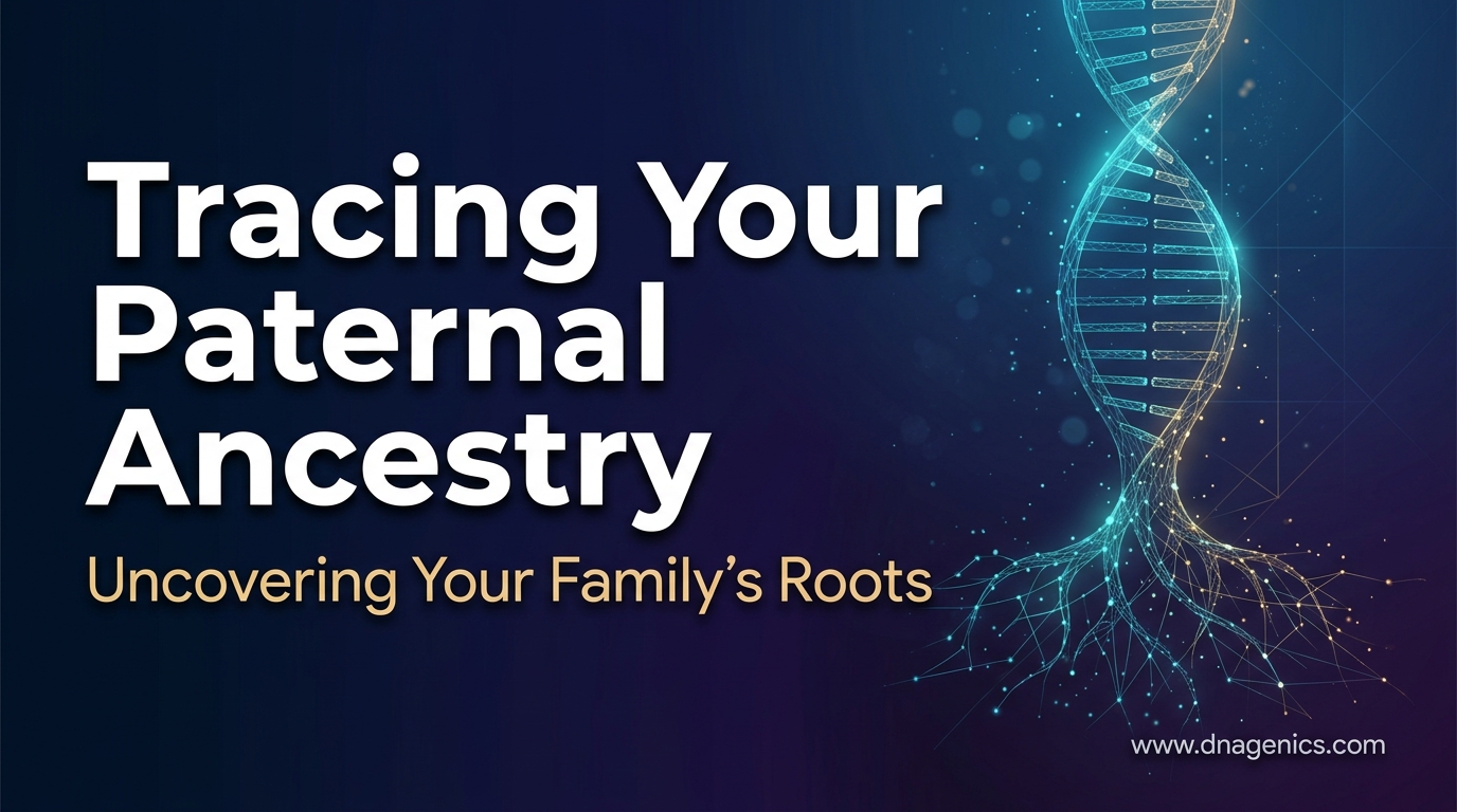 Cover image for Tracing Your Paternal Ancestry: Uncovering Your Family's Roots
