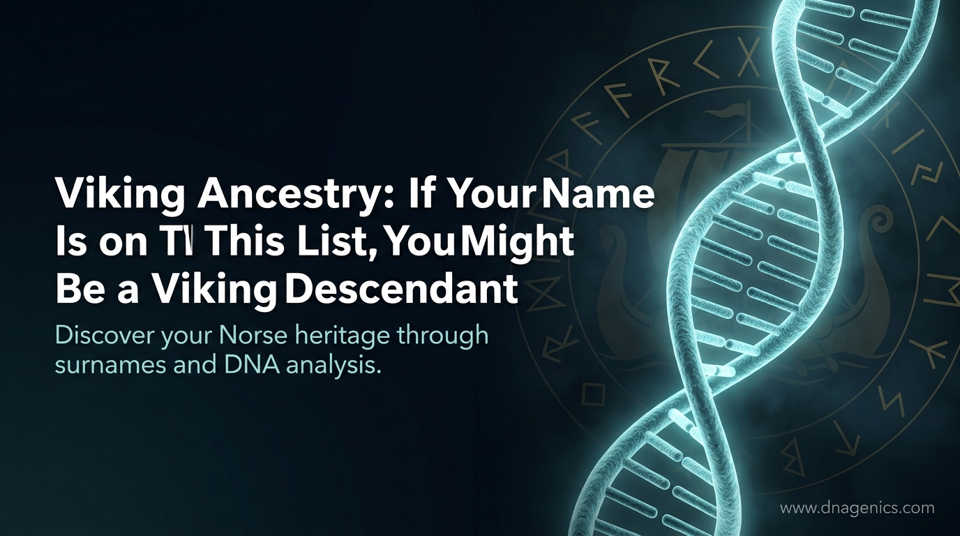Cover image for Viking Ancestry: If Your Name Is on This List, You Might Be a Viking Descendant