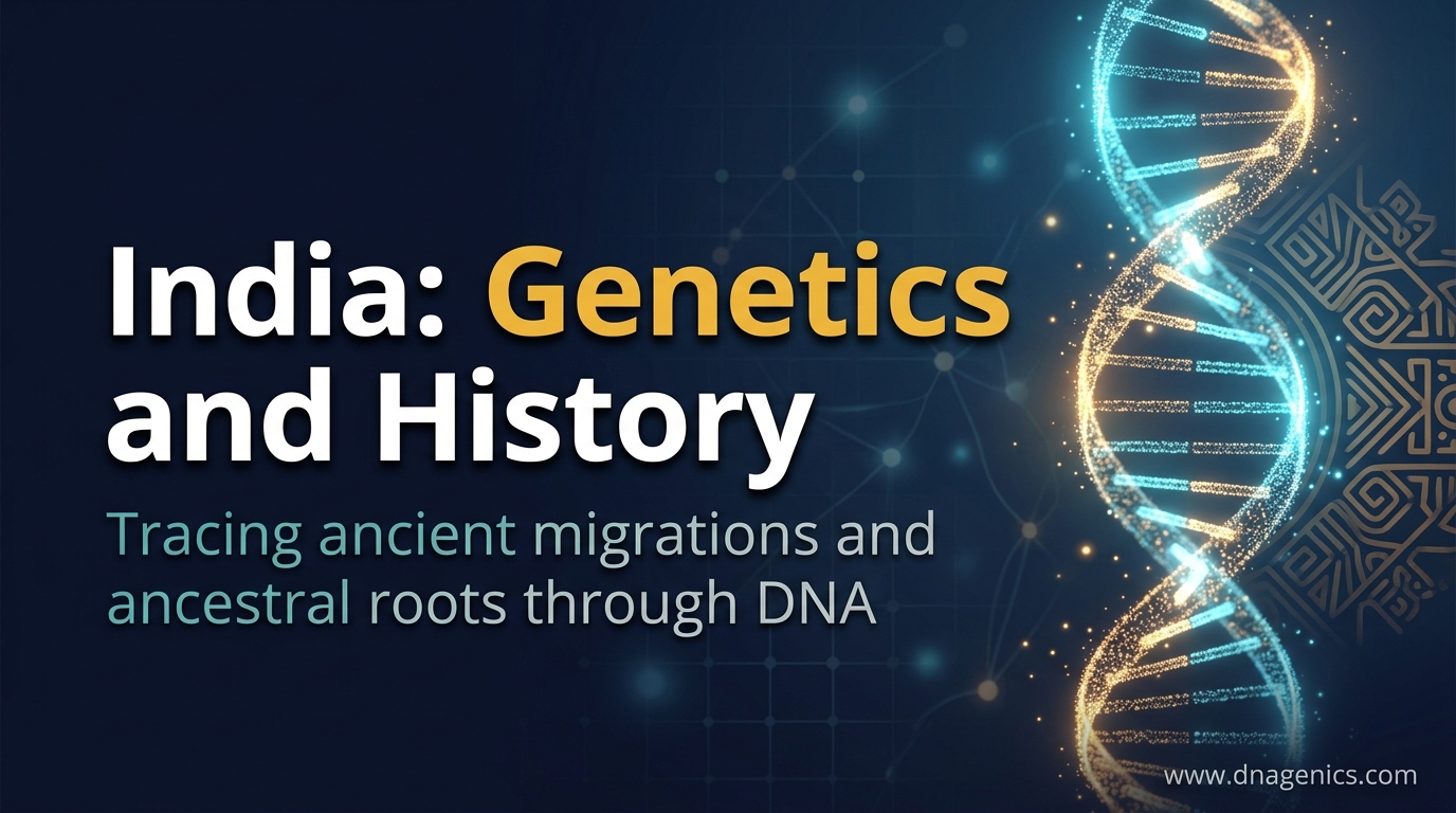 Cover image for India: Genetics and History