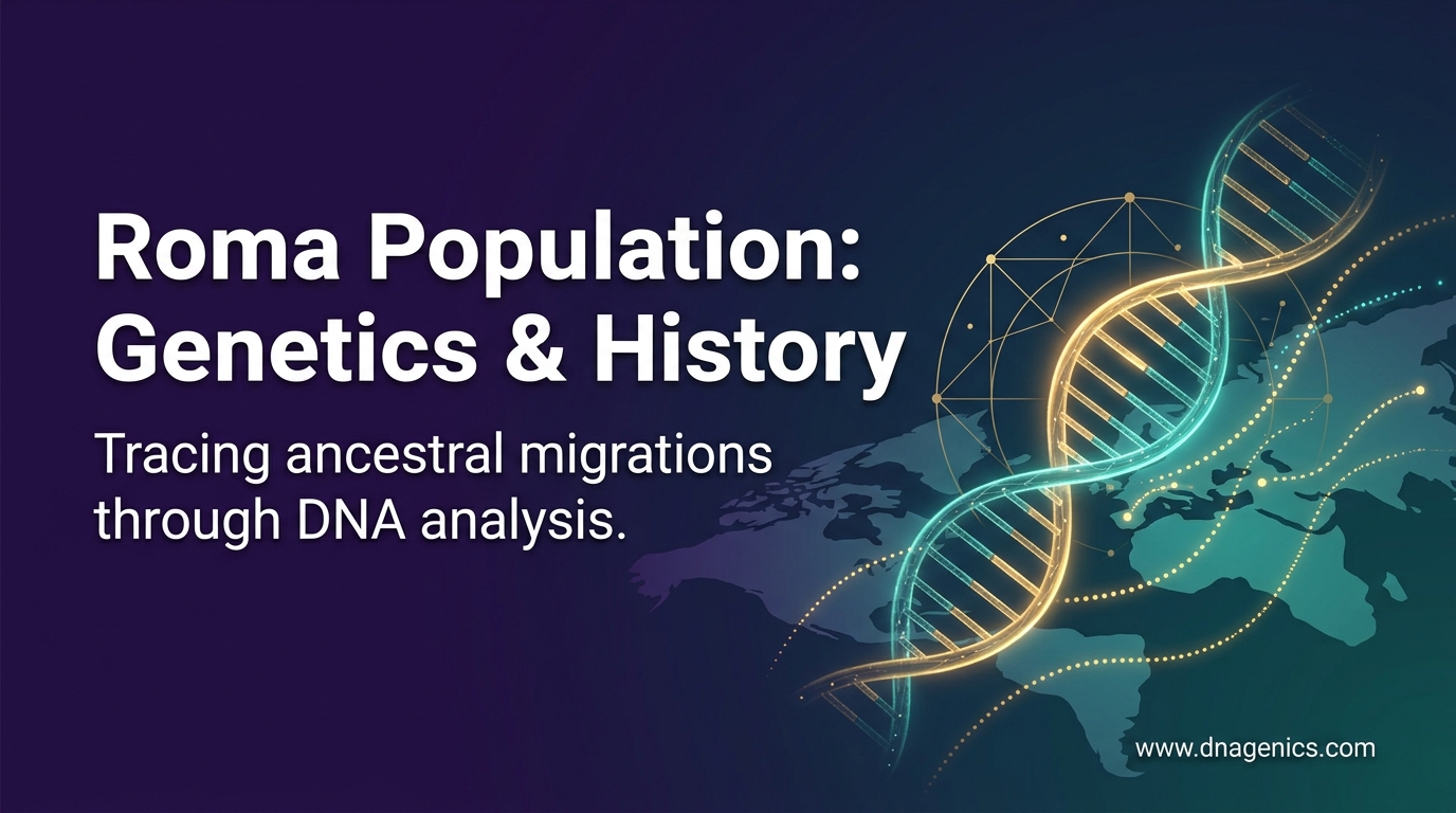 Cover image for Roma population: Genetics and History
