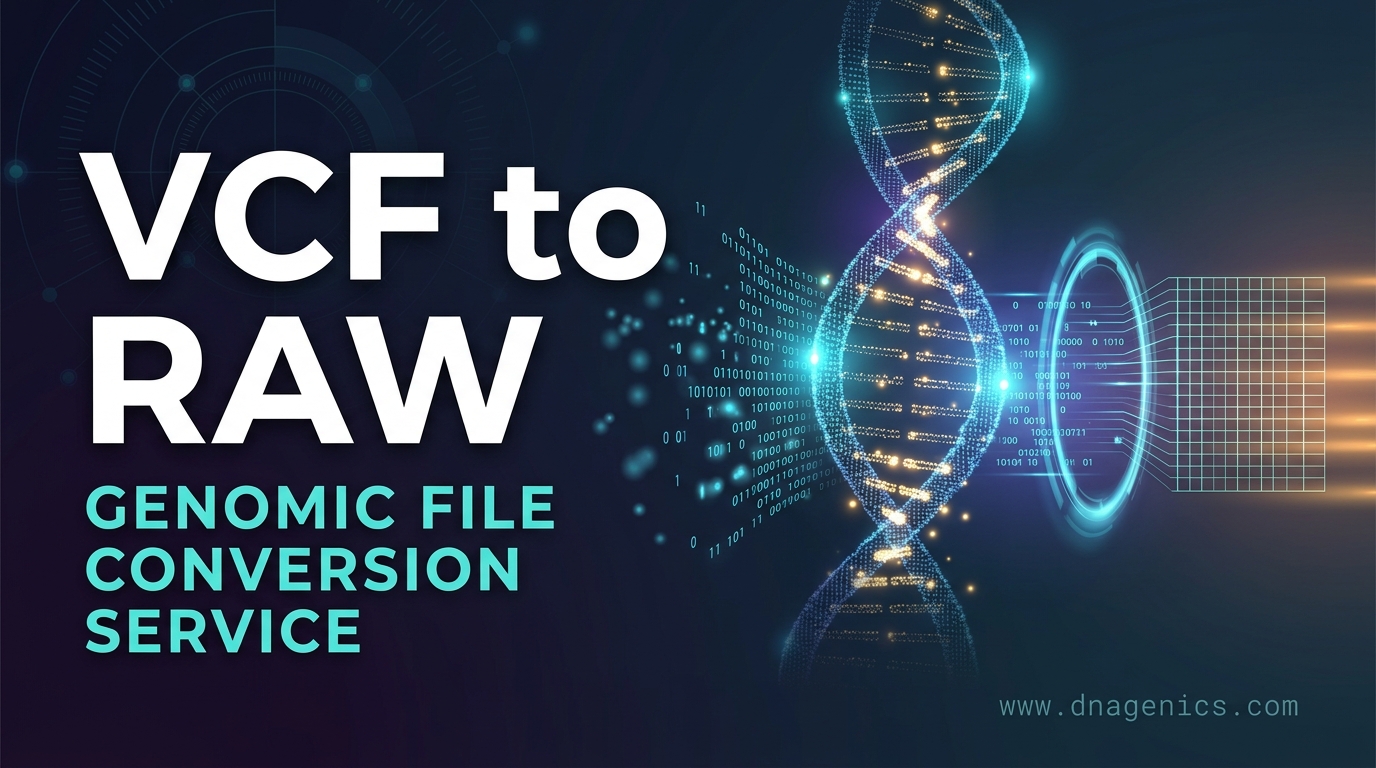 Cover image for VCF to RAW file conversion