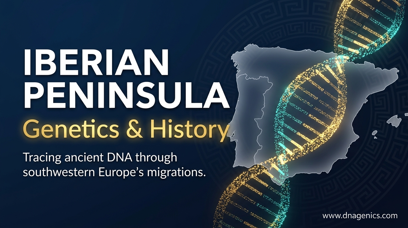 Cover image for Iberian Peninsula: Genetics and History