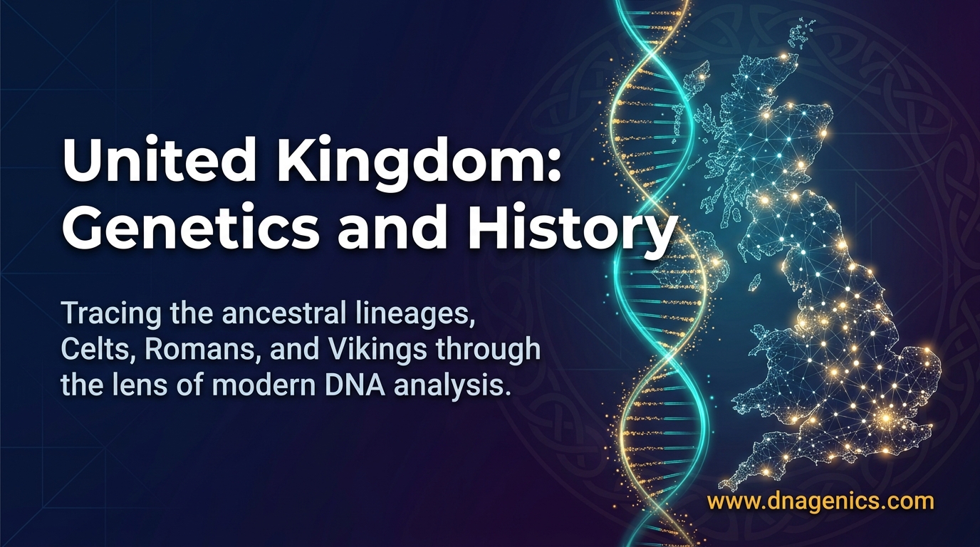 Cover image for United Kingdom: Genetics and History