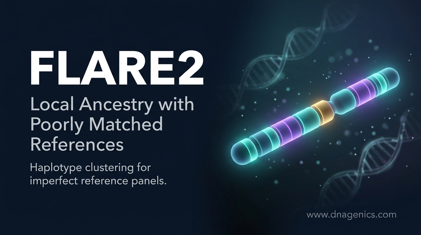 Mozabite local ancestry visualization using FLARE2
