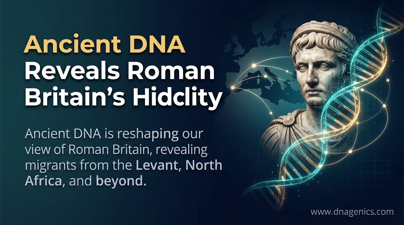 Ancient Roman burial excavation in Britain with archaeological tools and skeletal remains