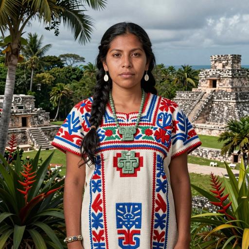 Portrait of ancient individual I10863 from Mexico, dated 1540 CE - 1680 CE