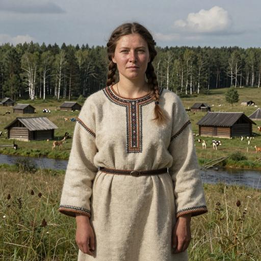 Portrait reconstruction of NIK004