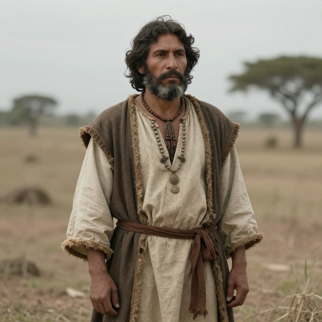 Portrait of ancient individual I35527 from Argentina, dated 900-1200 CE