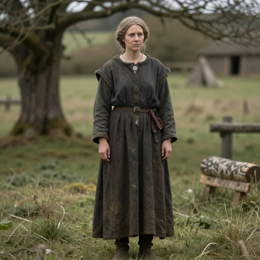 Portrait reconstruction of A woman buried in United Kingdom in the  era