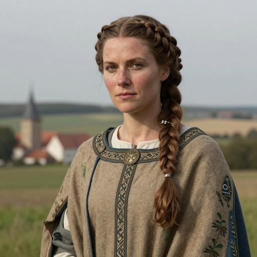 Portrait reconstruction of DRU018