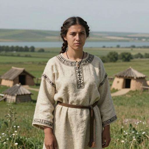 Portrait reconstruction of MAJ019