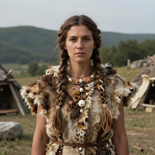 Portrait reconstruction of Muierii2