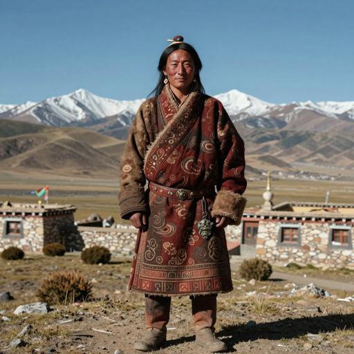 Portrait of ancient individual C5148 from China, dated 346 BCE - 51 BCE