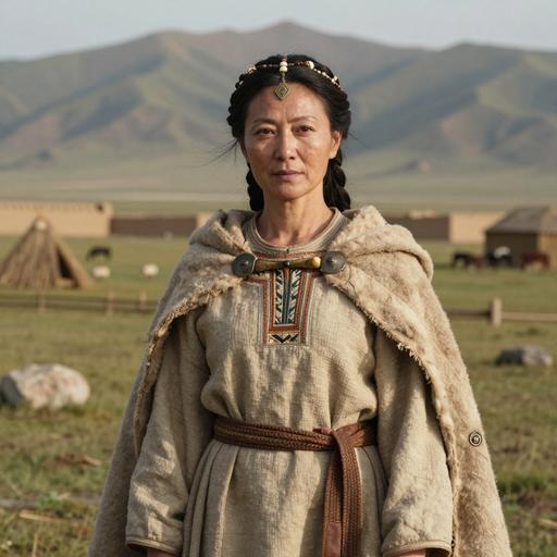 Portrait reconstruction of F004