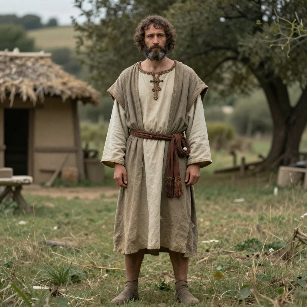 Portrait of ancient individual BOU30 from France, dated 3366-3036 calBCE (4517±45 BP, LTL-21904)