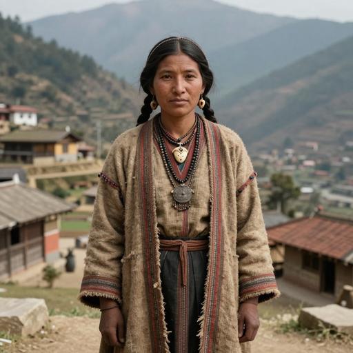 Portrait of ancient individual KS26 from Nepal, dated 800 BCE - 1 BCE