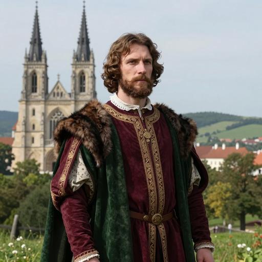 Portrait of ancient individual CKM001 from Hungary, dated 1500 CE