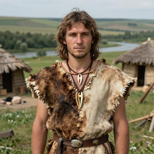 Portrait reconstruction of VO1001