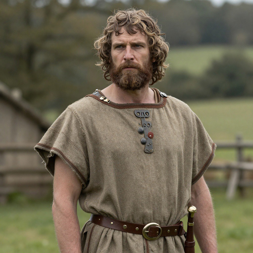 Portrait reconstruction of A man buried in United Kingdom in the  era