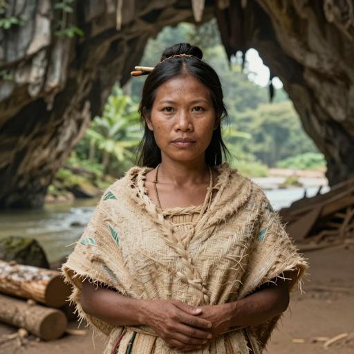 Portrait reconstruction of THL002