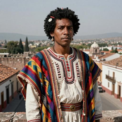 Portrait of ancient individual SJN003 from Mexico, dated 1436 CE - 1472 CE