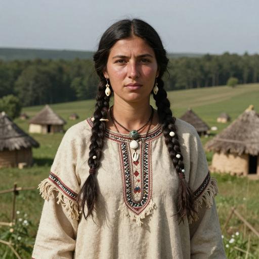 Portrait reconstruction of MAJ002