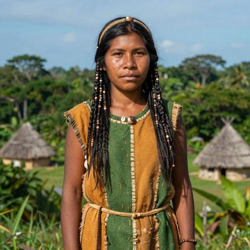 Portrait of ancient individual I19170 from Belize, dated 7050 BCE - 6600 BCE