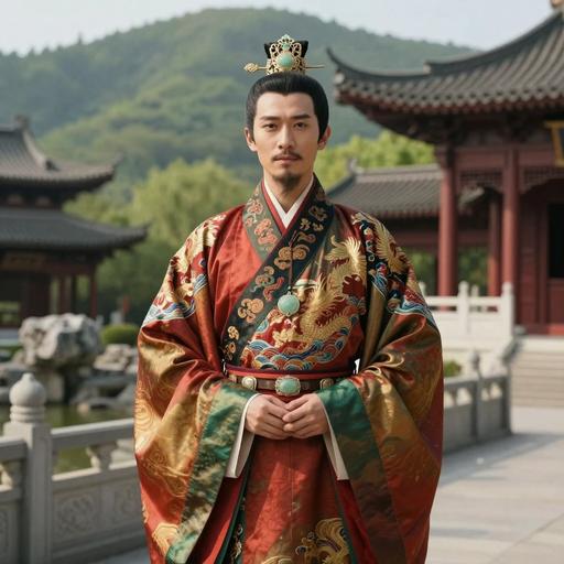 Portrait of ancient individual M167 from China, dated 1368 CE - 1644 CE