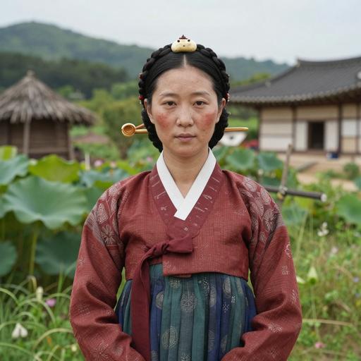 Portrait reconstruction of AND004