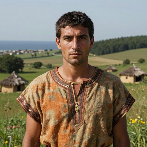 Portrait reconstruction of VAR009