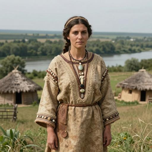 Portrait of ancient individual STAR1 from Serbia, dated 5641 BCE - 5528 BCE