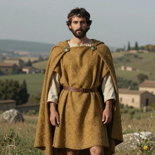 Portrait of ancient individual R10341 from Italy, dated 162 BCE