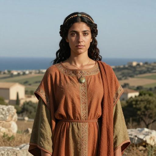 Portrait of ancient individual SAL007 from Italy, dated 1300 BCE - 200 BCE