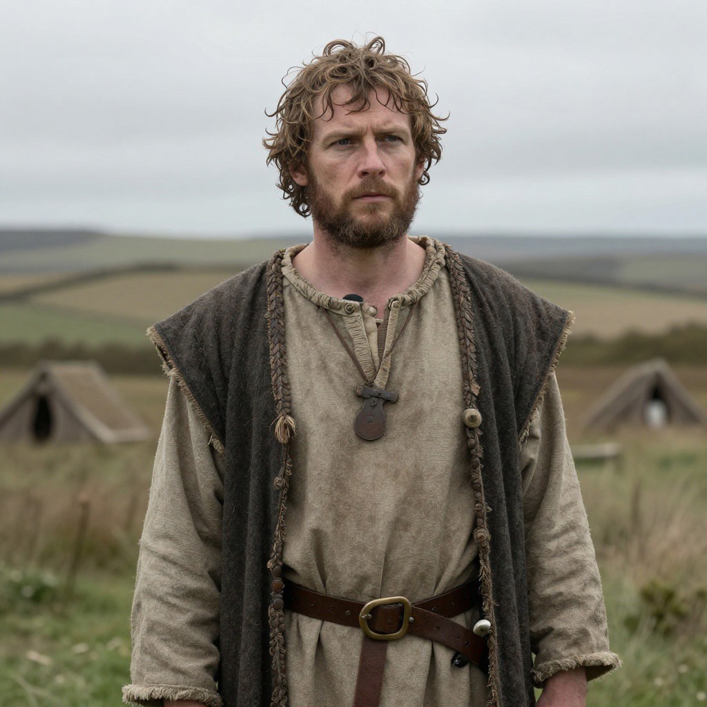 Portrait reconstruction of A man buried in United Kingdom in the  era