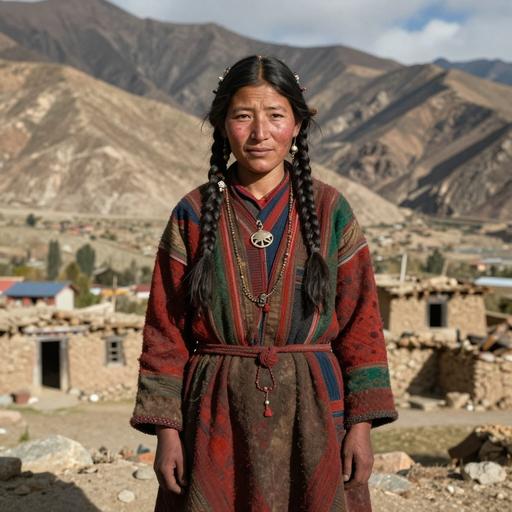 Portrait of ancient individual M2113 from Nepal, dated 800 BCE - 150 CE