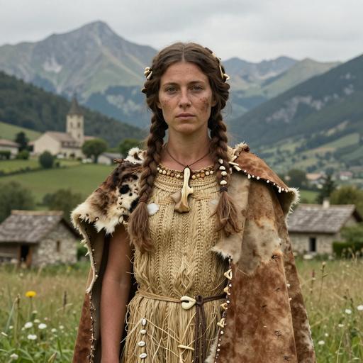 Portrait of ancient individual LAR8 from France, dated 1629 CE - 1630 CE