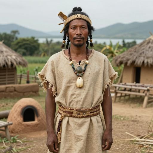 Portrait of ancient individual C4780 from China, dated 3400 BCE - 1900 BCE