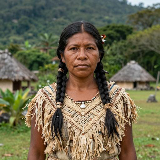 Portrait of ancient individual I13266 from Belize, dated 2561 BCE - 2344 BCE