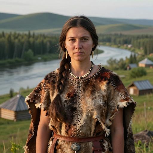 Kolyma River Taiga Hunters portrait