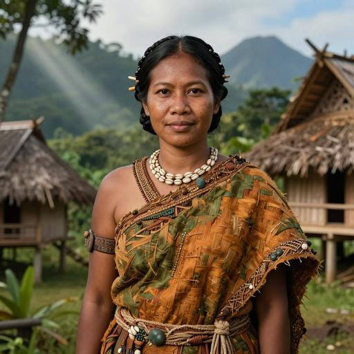 Portrait reconstruction of AMA009