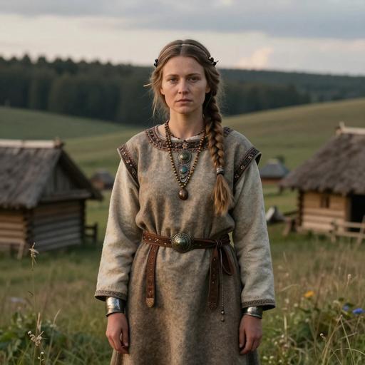 Portrait reconstruction of VK540