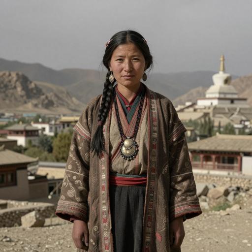 Portrait of ancient individual S18_S20_S21_S22 from Nepal, dated 350 CE - 1000 CE