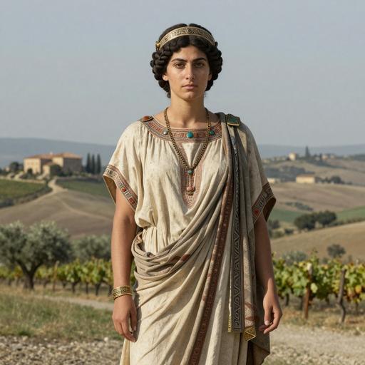 Portrait reconstruction of VET007