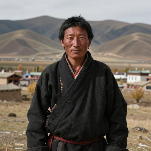 Portrait of ancient individual C5085 from China, dated 213 BCE - 361 BCE