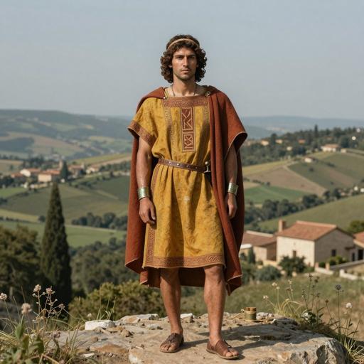 Portrait of ancient individual R10339 from Italy, dated 162 BCE